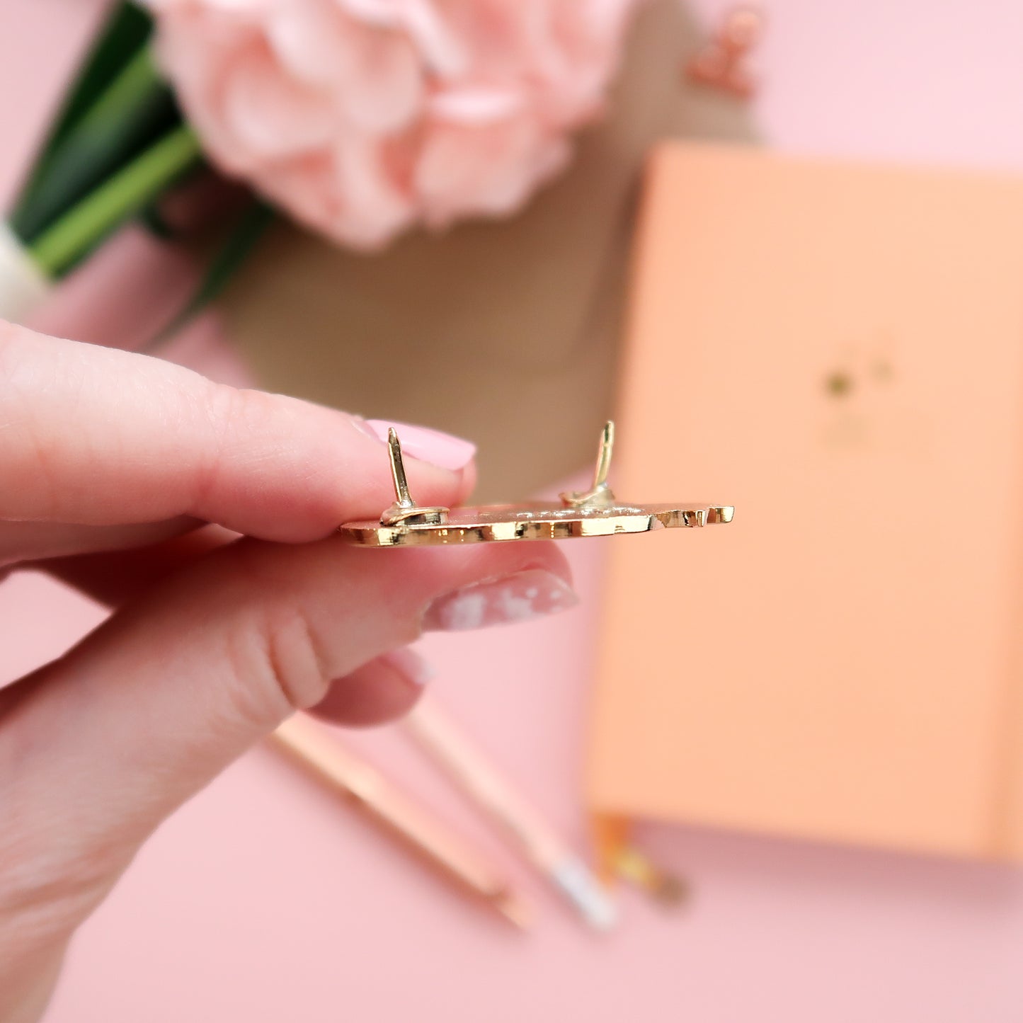 Headphones of Protection Enamel Pin (REDUCED TO CLEAR)