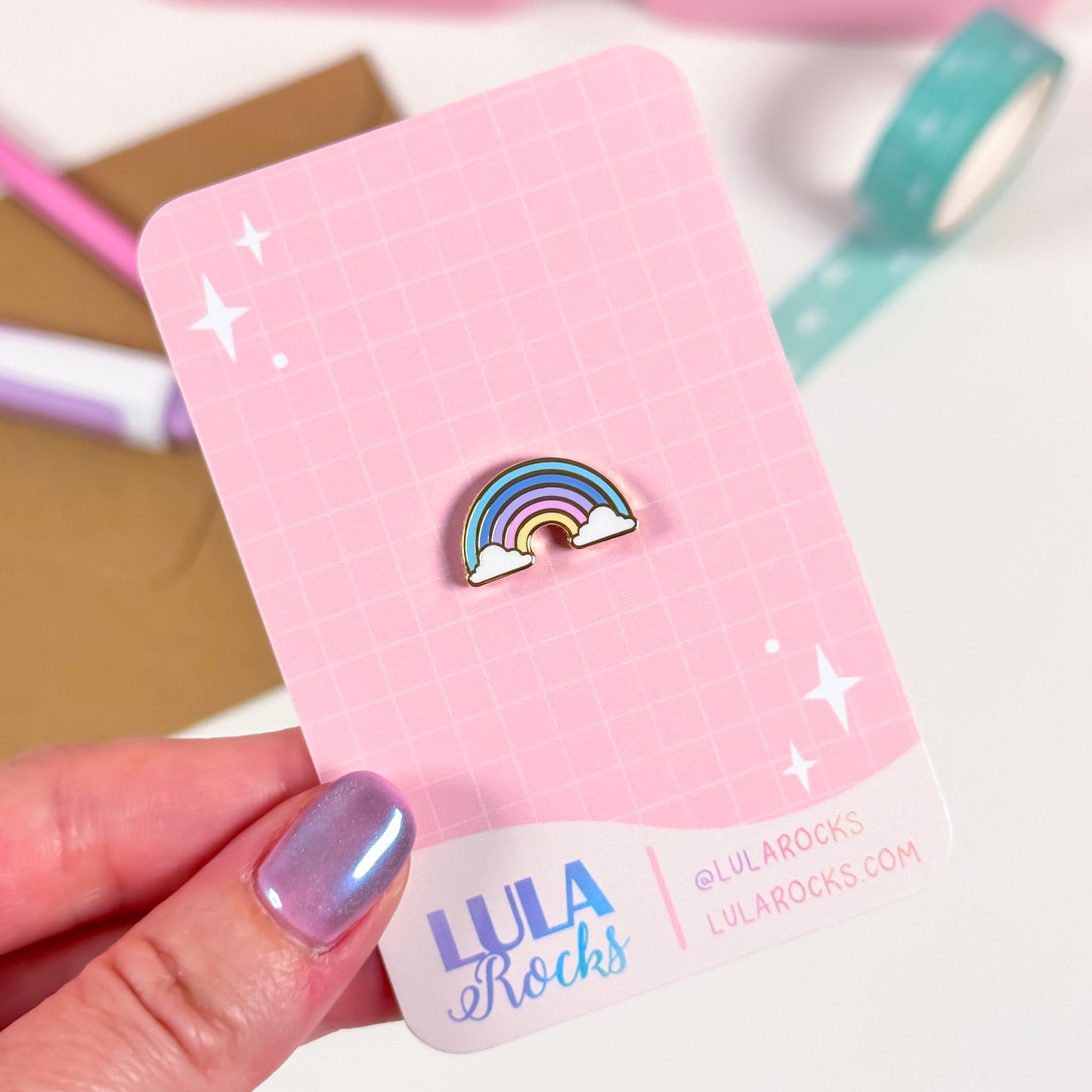 Rainbow Mini Enamel Pin