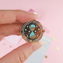 Load image into Gallery viewer, Time Turner Enamel Pin