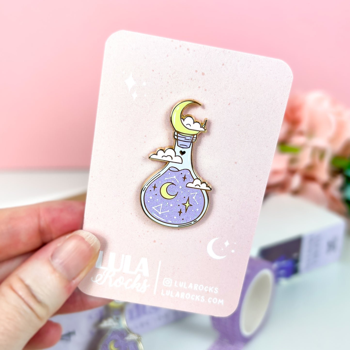 Dreamy Constellations Potion Enamel Pin