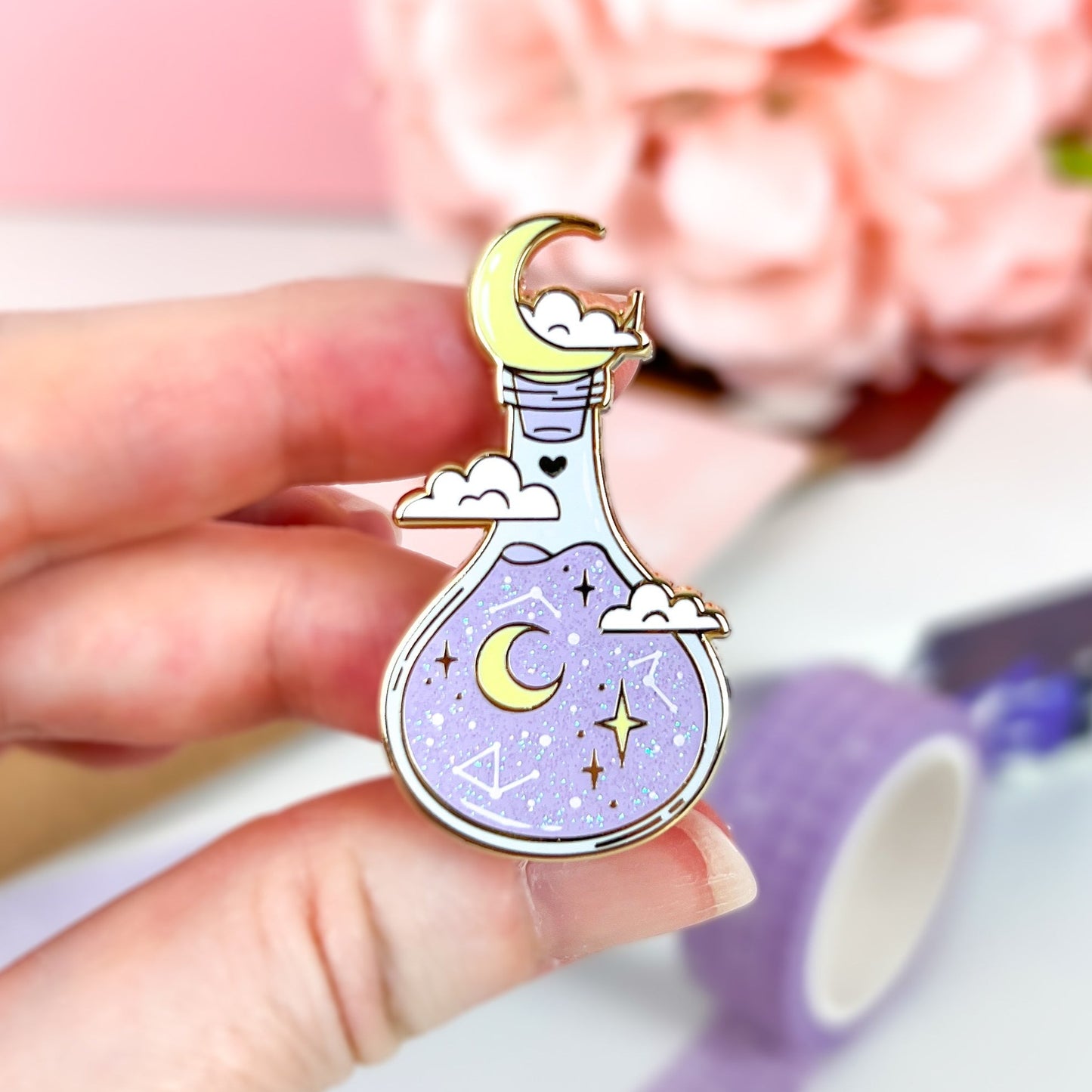 Dreamy Constellations Potion Enamel Pin