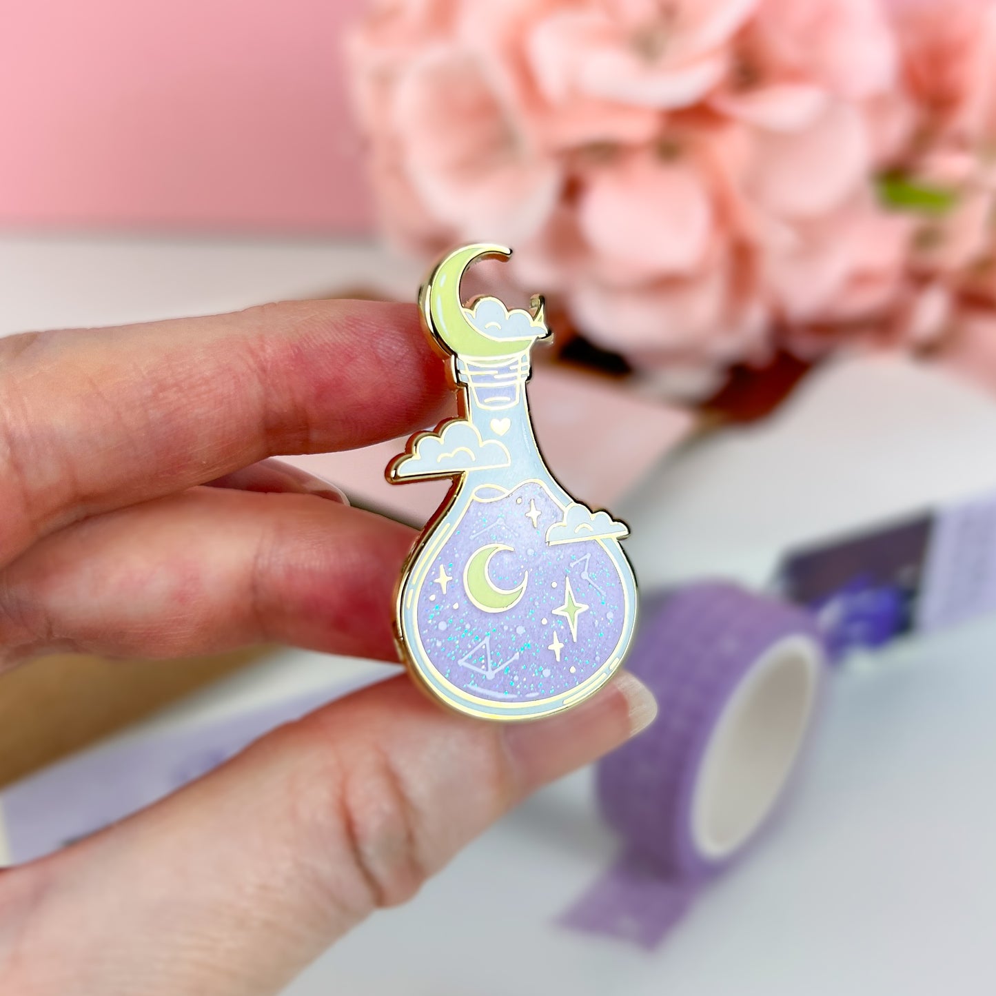 Dreamy Constellations Potion Enamel Pin