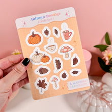 Load image into Gallery viewer, Autumn Planner Sticker Sheet