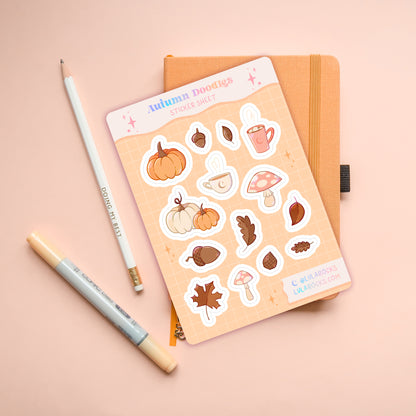 Autumn Planner Sticker Sheet