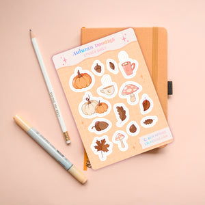 Autumn Planner Sticker Sheet