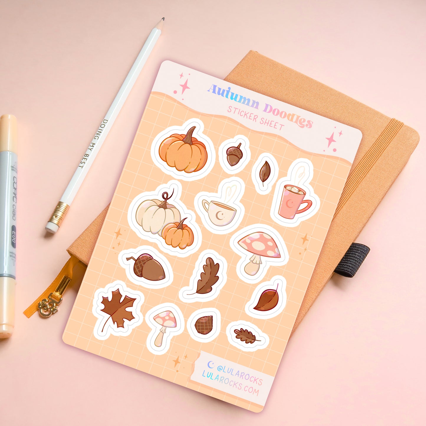 Autumn Planner Sticker Sheet