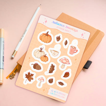 Autumn Planner Sticker Sheet