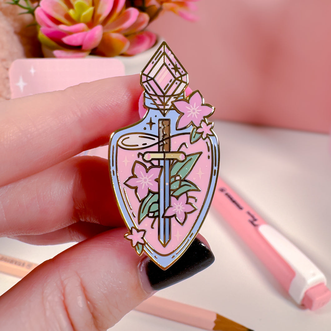 Forgotten Sword Enamel Pin