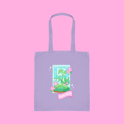 Game Over Tote Bag - Dreamy Lilac