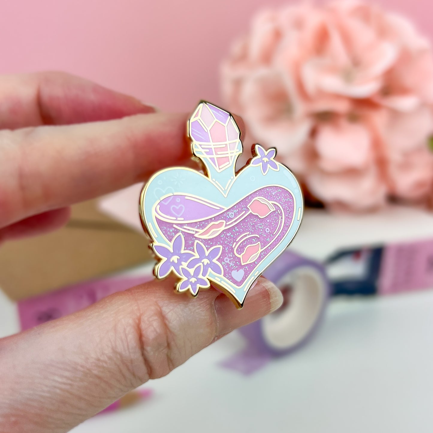 Love Potion Enamel Pin