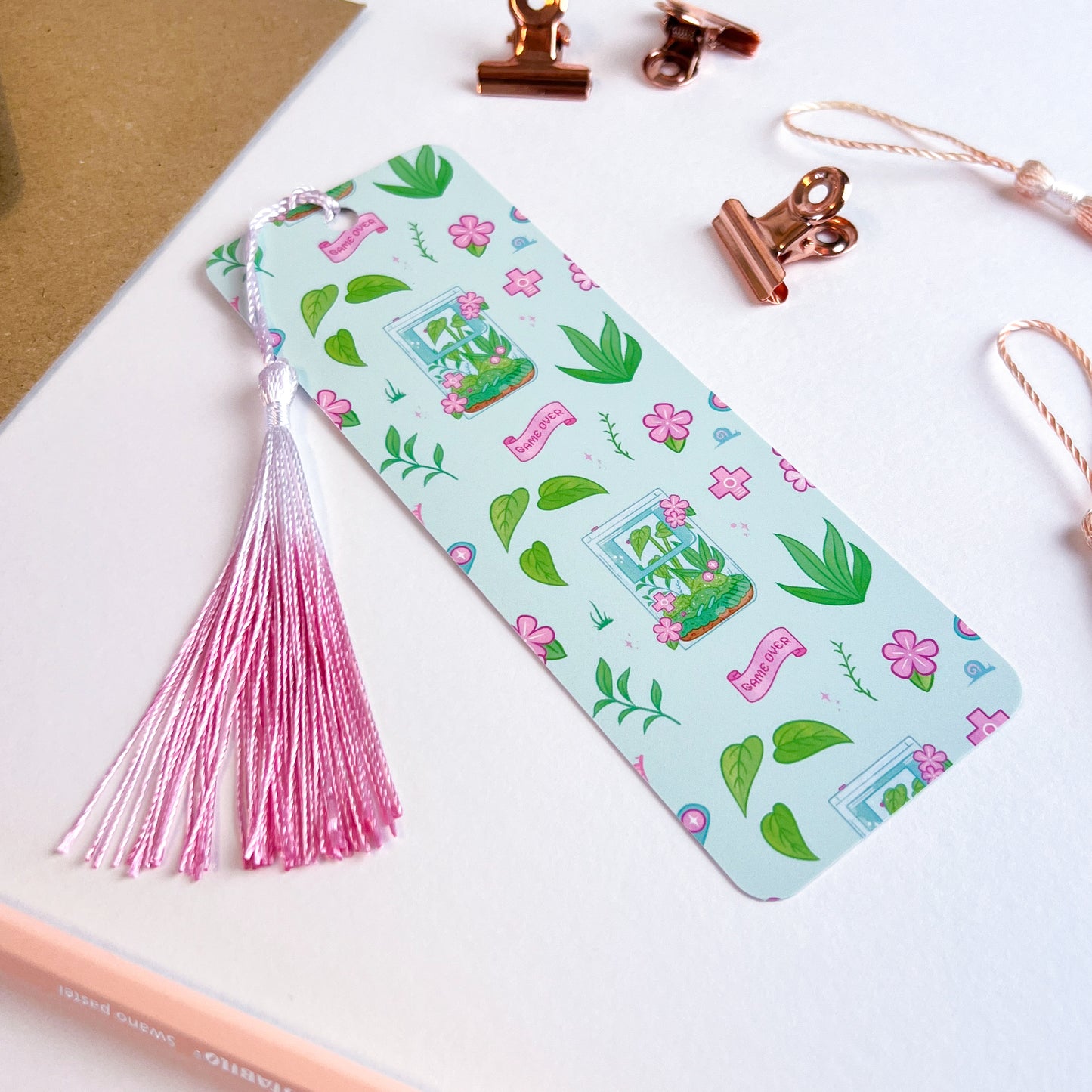 Terrarium Game Tassel Bookmark