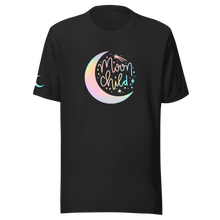 Load image into Gallery viewer, Moon Child Holographic Vinyl T-Shirt