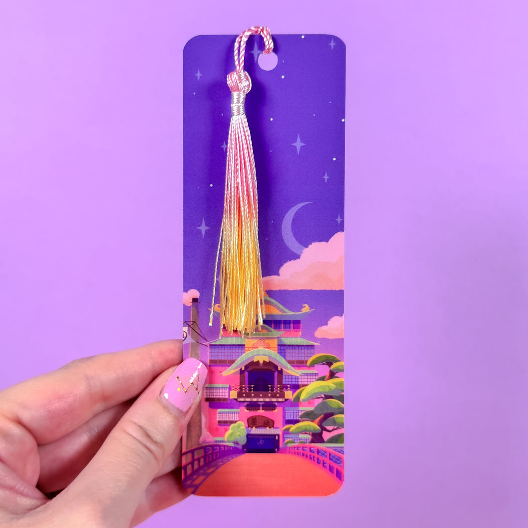 Bath House Tassel Bookmark