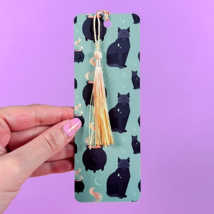 Cats & Cauldrons Tassel Bookmark