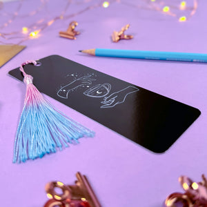 Tea Witch Tassel Bookmark