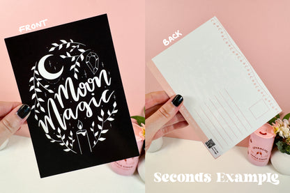 SUPER SECONDS | Moon Magic Postcard