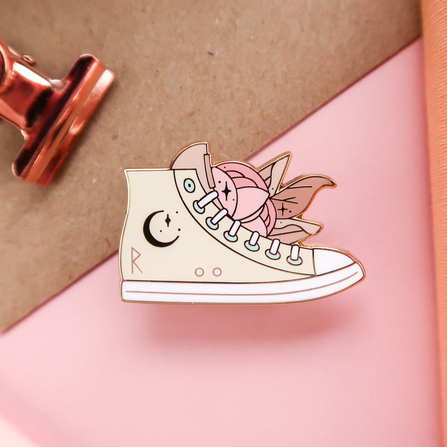 Hi Top Sneaker Enamel Pin