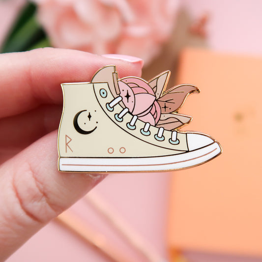 Hi Top Sneaker Enamel Pin