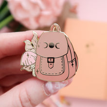 Load image into Gallery viewer, Witch&#39;s Backpack Enamel Pin