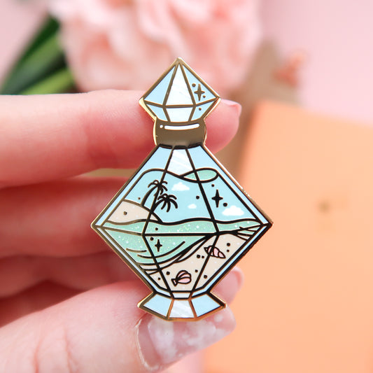 Bottled Summer Enamel Pin