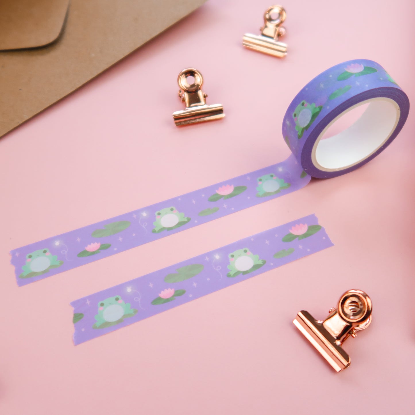 Cute Frogs Washi Tape