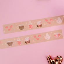 Load image into Gallery viewer, Rose Tea Washi Tape