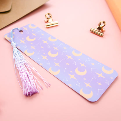 Moons and Constellations Tassel Bookmark