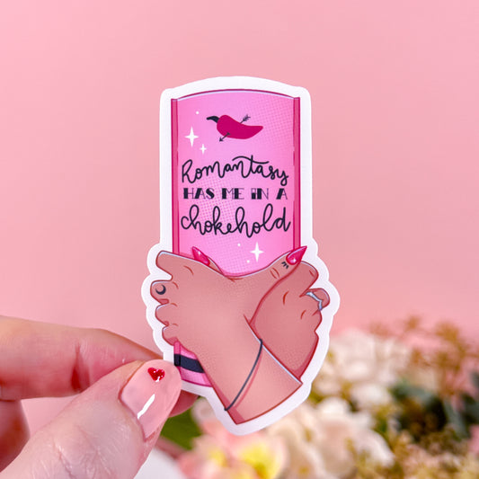 Romantasy Chokehold Vinyl Sticker