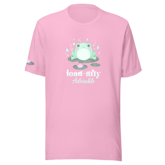 Toadally Adorable T-Shirt Pink