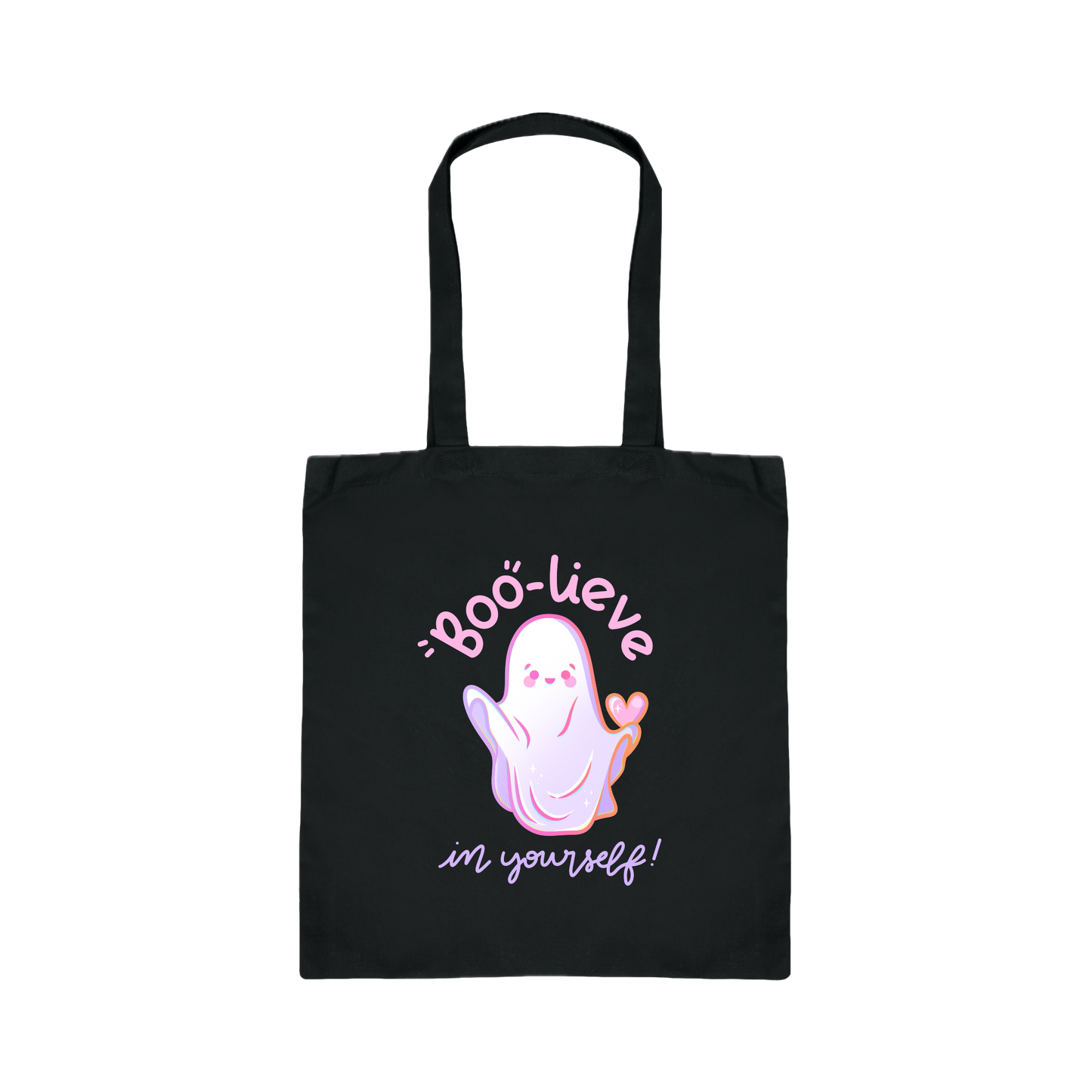 Boo-lieve Tote Bag Black