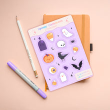 Load image into Gallery viewer, Spoopy Halloween Planner Sticker Sheet