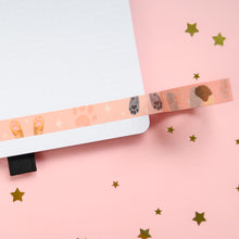 Load image into Gallery viewer, Cat Paws Washi Tape