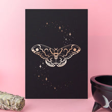 Load image into Gallery viewer, Cecropia Moth Foil Art Print