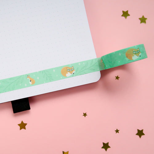 Forest Foxes Washi Tape