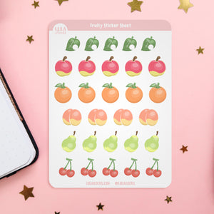 Fruity Planner Sticker Sheet