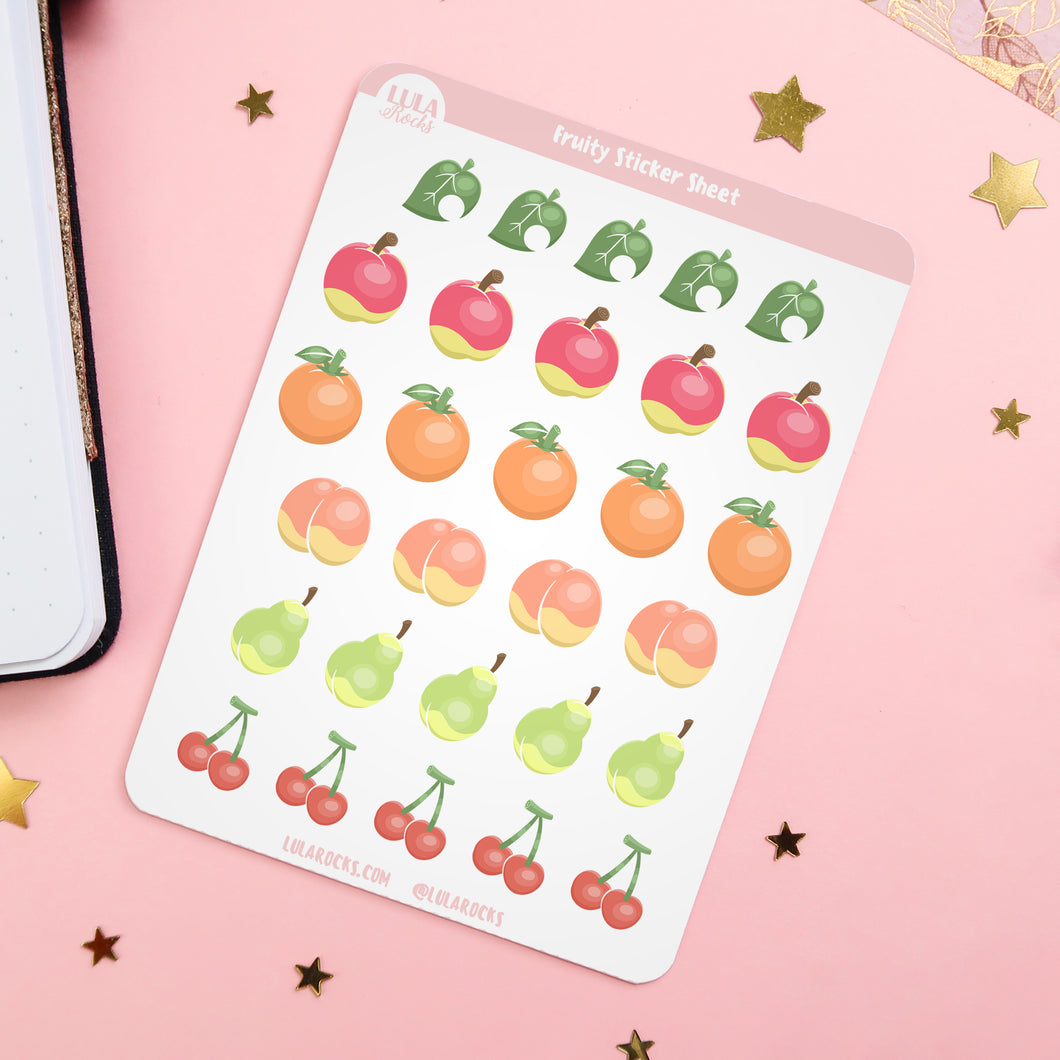 Fruity Planner Sticker Sheet