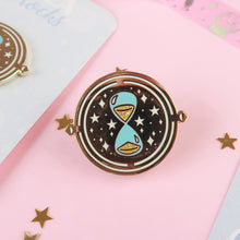 Load image into Gallery viewer, Time Turner Enamel Pin