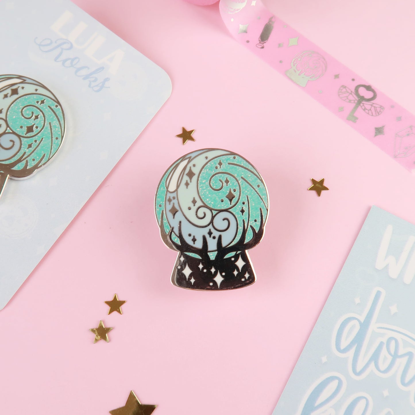 Prophecy Orb Enamel Pin