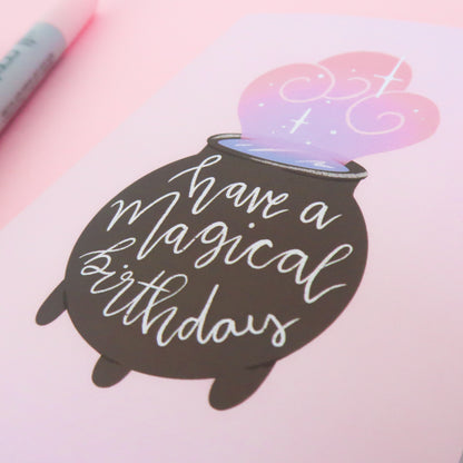 Magical Birthday Greeting Card