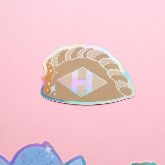 Pumpkin Pasty Wizarding Treats Holographic Sticker