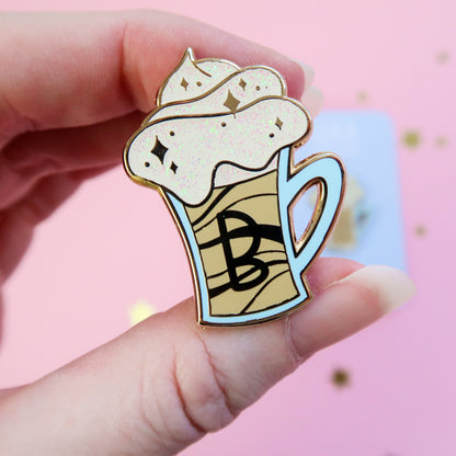 Butterbeer Enamel Pin