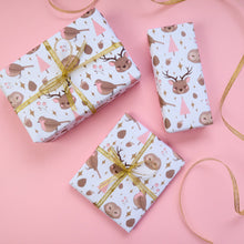 Load image into Gallery viewer, Soft Woodland Gift Wrap