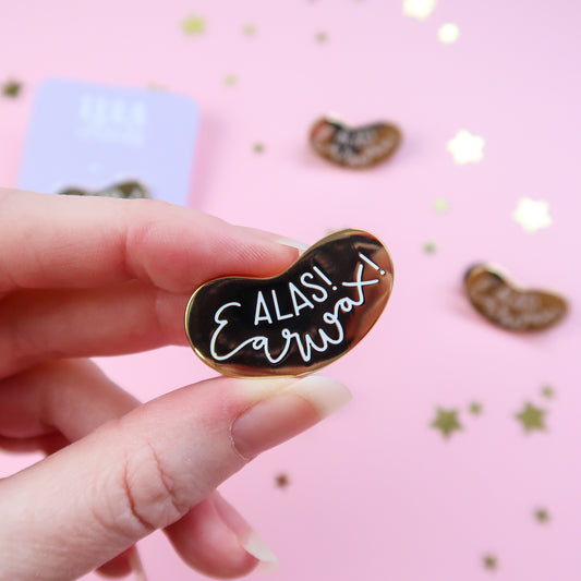 Alas Earwax Enamel Pin