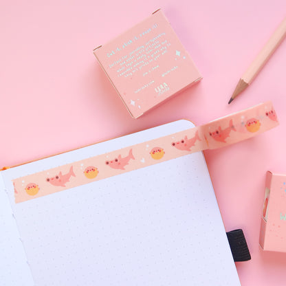 Peach Sea Creatures Washi Tape