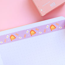 Load image into Gallery viewer, Purple Calcifer Washi Tape