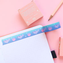 Load image into Gallery viewer, Blue Sea Creatures Washi Tape