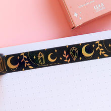 Load image into Gallery viewer, Magic Moon Holographic Gold Foil Washi Tape