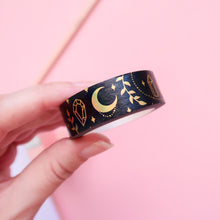 Load image into Gallery viewer, Magic Moon Holographic Gold Foil Washi Tape