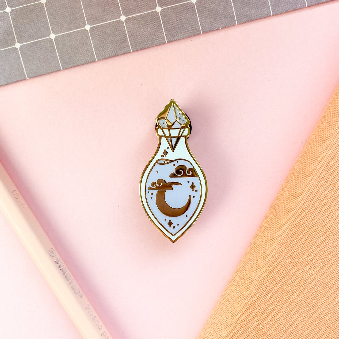 Pastel Lunar Potion Enamel Pin