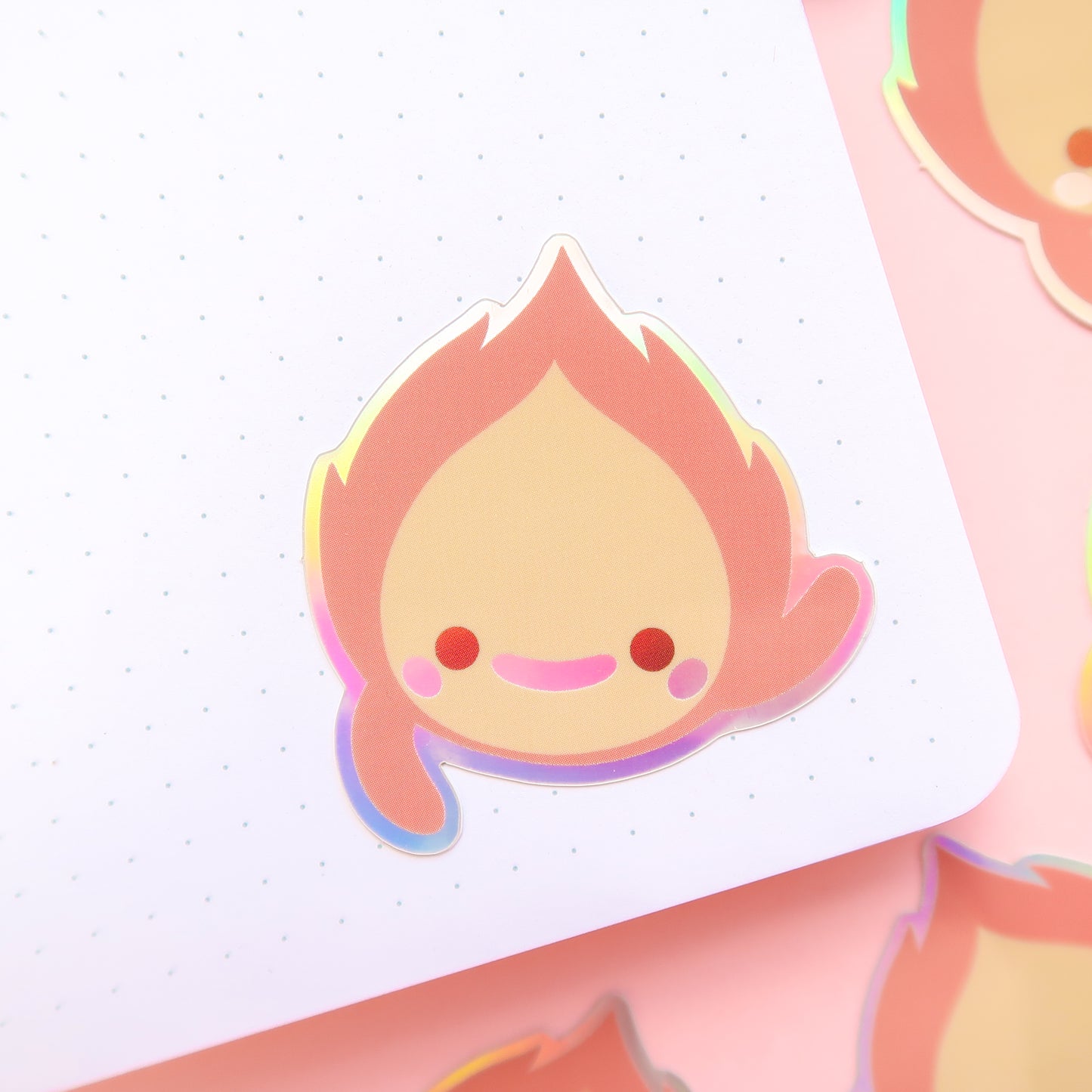 Calcifer Holographic Sticker